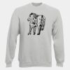 DryBlend® Adult Crewneck Sweatshirt Thumbnail