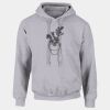 DryBlend®  Adult Hooded Sweatshirt Thumbnail