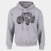 DryBlend®  Adult Hooded Sweatshirt Thumbnail